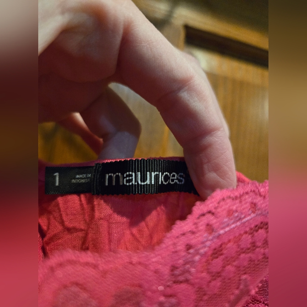 Maurices Coral Lace Detail Cami - Picture 7 of 12